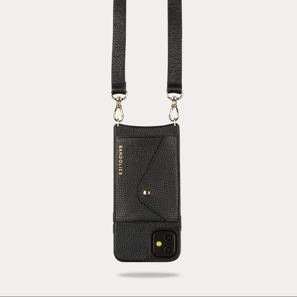Bandolier iPhone XR Hailey Leather Card Case
